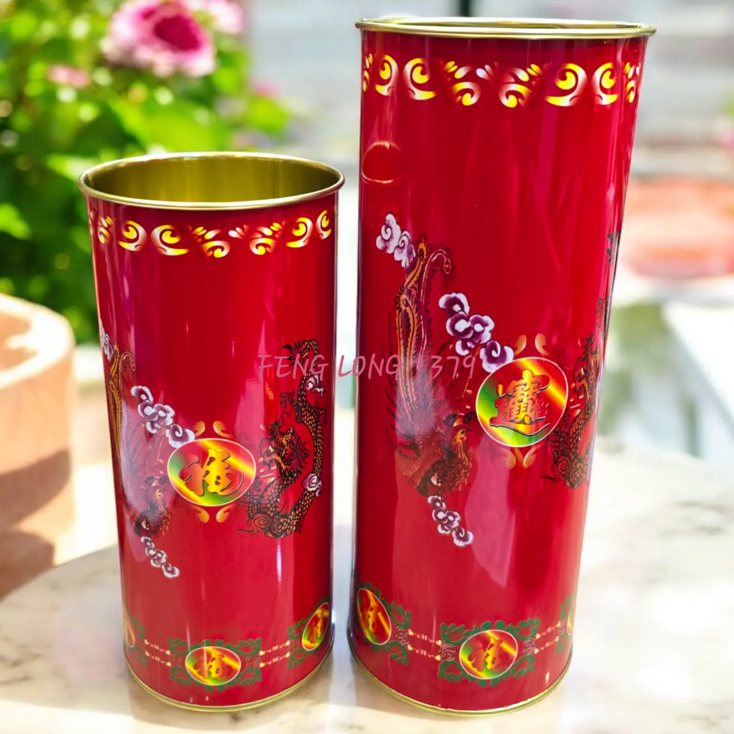 Hiokong | Hio Kong | Tempat Dupa Stik CAO CAI JIN BAO FU Kecil