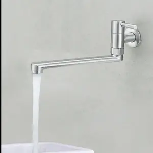 Varian Kran Bebek stainless 304 KB7-keran air cuci piring 1/2 wastafel tembok cuci tangan sink dapur wudhu 1/2inci hitam berbagai jenis