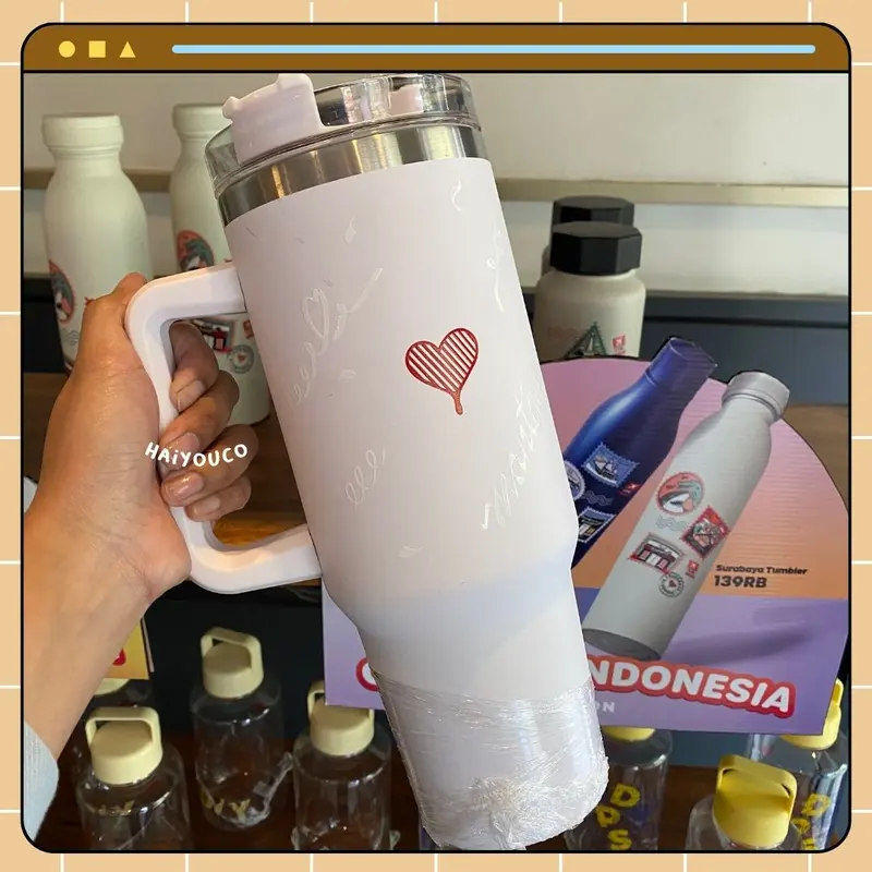 Tumbler Kopi Kenangan Unbreakable Harmanas Edition 1 Liter Stainless Steel 3