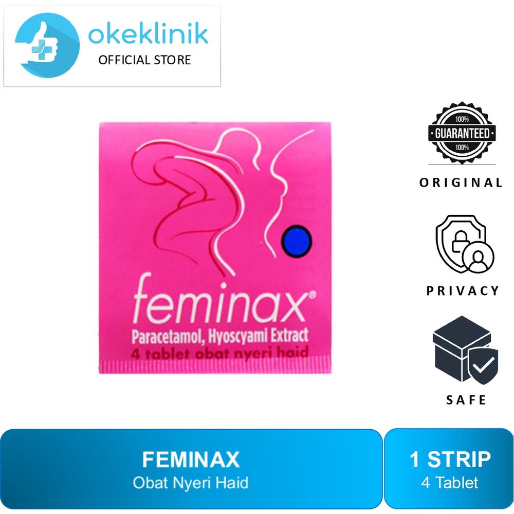 Feminax 4 Tablet - Obat Pereda Demam & Nyeri