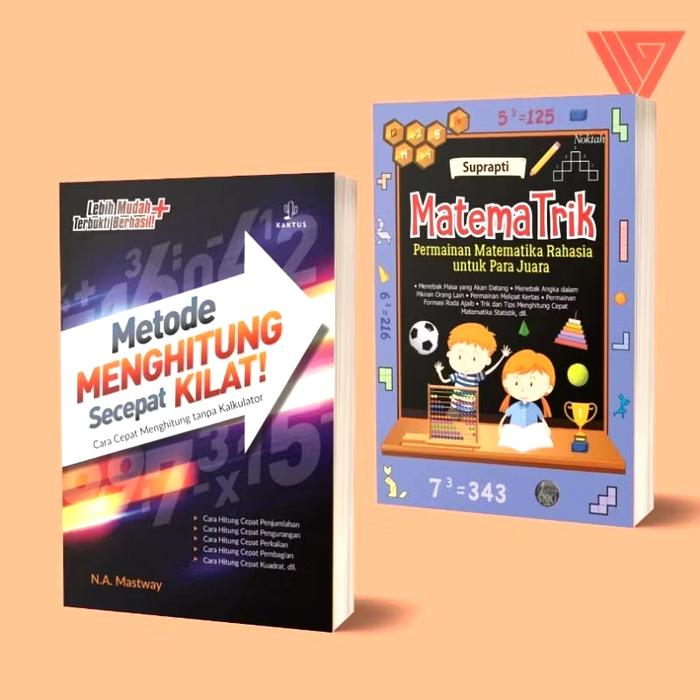 Gambar buku metode menghitung secepat kilat & matematrik trik matematika jago dari Iyigbookstore Kab. Bantul Tokopedia