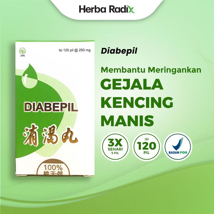 Gambar Diabepil / Xiao Ke Wan - Obat Herbal Membantu Meringankan Gejala Kencing Manis | Akar Astragalus by Herba Radix dari Sinar Herba Radix Kab. Tangerang Tokopedia