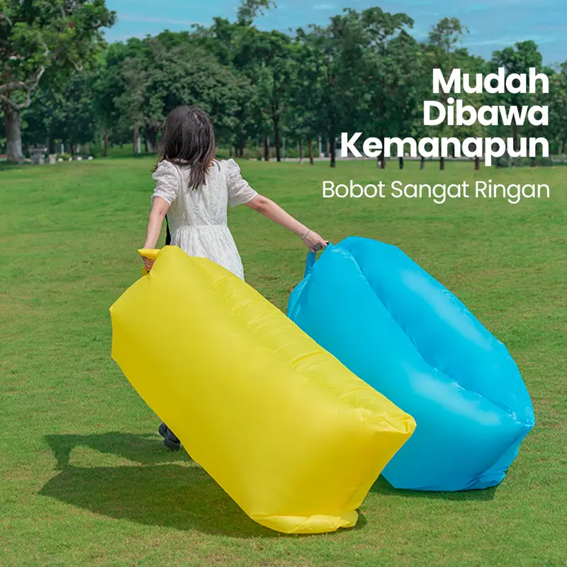 One Best Art | Lazy Bed Sofa Kursi Angin Sofa Santai Camping Import 4