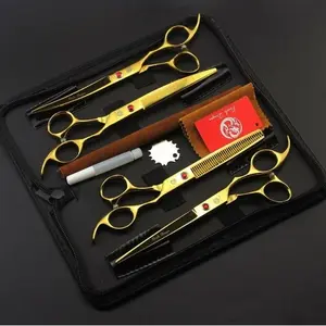 gunting bulu anjing purple dragon original / dog cat scissor grooming