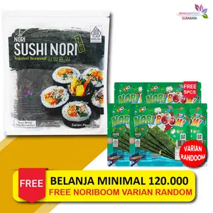 Sushi Nori Seaweed Rumput Laut Panggang HALAL 5/10/20/50 Sheets/lembar