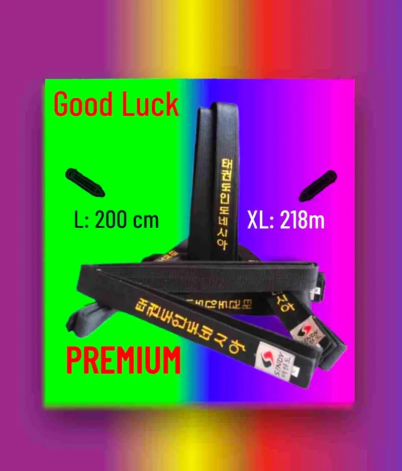Product Introduction of Sabuk Dan Hitam Senior Taekwondo 0
