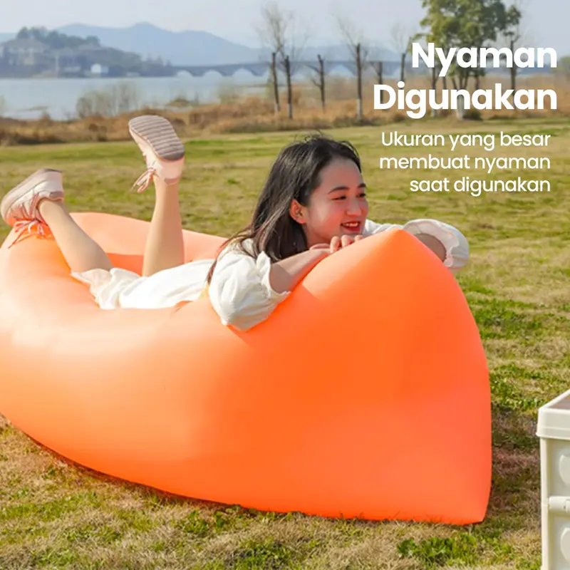 One Best Art | Lazy Bed Sofa Kursi Angin Sofa Santai Camping Import 1