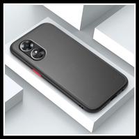 Gambar Case For Oppo A18 / A38 4G LTE Aero Protect Hard Casing Transparan Matte Back Cover HardCase Bumper Soft Silicone - HITAM., OPPO A18 4G. dari T-ORIGINAL STORE Kota Administrasi Jakarta Pusat 1 Tokopedia