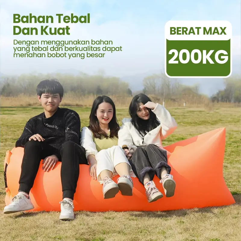 One Best Art | Lazy Bed Sofa Kursi Angin Sofa Santai Camping Import 5