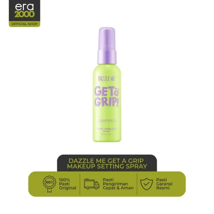 [ PROMO ] DAZZLE ME Get a Grip! Makeup Setting Spray [Dewy/Matte] Fix Beauty Protecting 4 X Hydrating Makeup Mist 2
