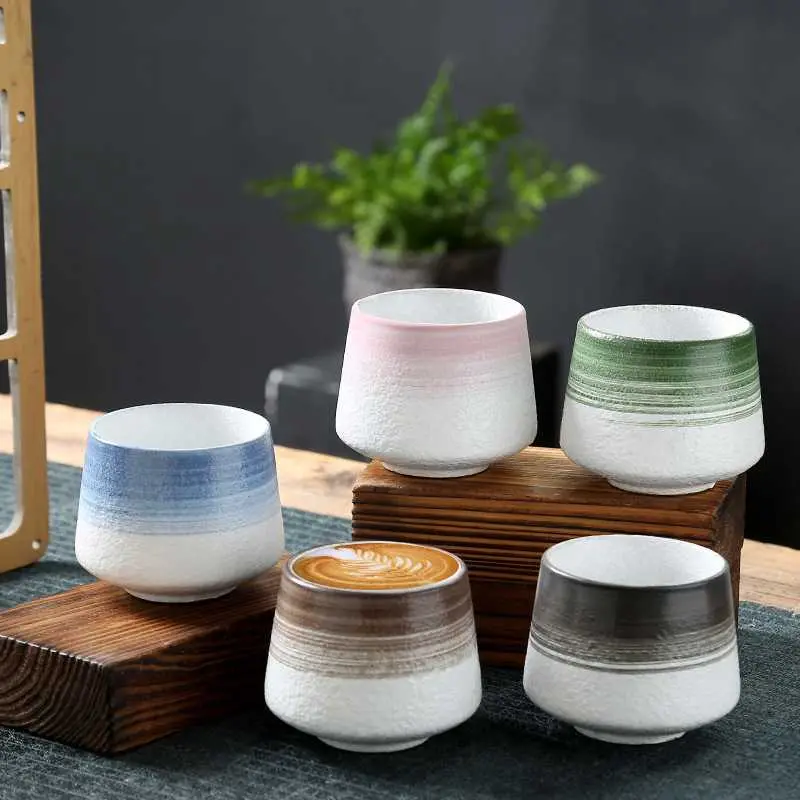 Gelas Keramik Vintage Japanese Style Coffee Tea Cup 200ml - FB014