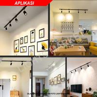Gambar Kap Lampu Sorot Spotlight Rel Spot Track Light Plafon Rumah Cafe Hotel dari LIGHTS MARKET Kota Bandung 2 Tokopedia