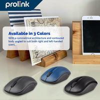 Gambar MOUSE PROLINK PMW5010 WIRELESS 125HZ 1200DPI DONGLE TANPA KABEL BLACK/CHARCOAL/BLUE - Charcoal dari btgcom Kota Denpasar 3 Tokopedia