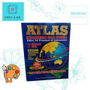 Buku Atlas Dunia murah berkualitas