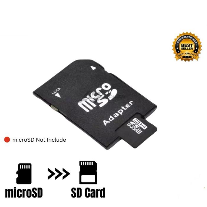 Gambar SD Card Adapter SDCARD Adapter Memory Card Micro SD Adapter dari Super-Gameshop.id Kota Administrasi Jakarta Pusat Tokopedia