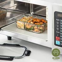 Gambar EN LIVING Glass Container SERIES / Kotak Makanan / Lunch Box / Tempat Makanan / Food Container - 1500ml dari EN LIVING Kota Bandung 5 Tokopedia