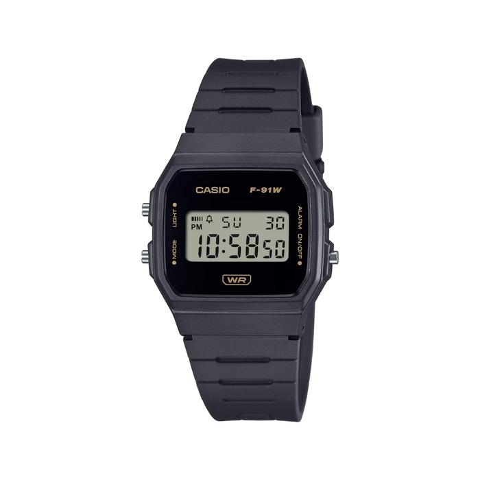 Gambar Casio Jam Tangan Pria dengan format Digital F-91WB-8ADF dari Casio Official Store Kota Tangerang Selatan Tokopedia