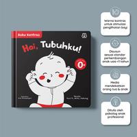 Gambar Buku Anak 0-5 thn Boardbook Seri Kontras: Hai, Tubuhku!-Bentang dari Bentang Pustaka Official Kota Depok 1 Tokopedia
