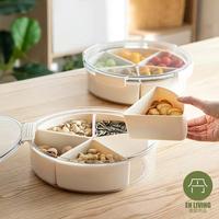 Gambar EN LIVING Round Dry Fruit Container / Kotak Makanan / Kotak Snack / Food Container / Food Storage / Kotak Serbaguna dari EN LIVING Kota Bandung 5 Tokopedia