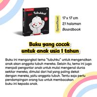 Gambar Buku Anak 0-5 thn Boardbook Seri Kontras: Hai, Tubuhku!-Bentang dari Bentang Pustaka Official Kota Depok 3 Tokopedia