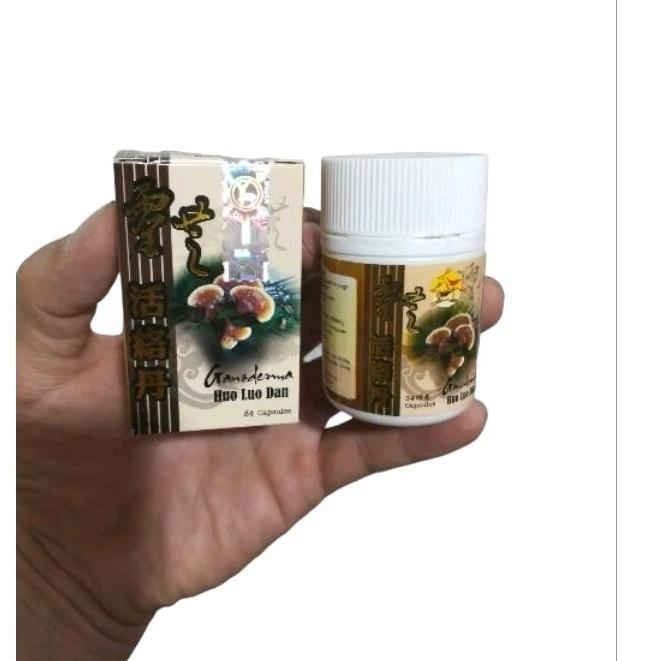 Ganoderma Huo Luo Obat Herbal Cina Astasi Saraf Kejepit Sakit Pinggang