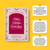 Gambar Buku Cita Cinta Caraka - Erisca Febriani | Campus Romance Series - Novel dari Mizanstore Jakarta Kota Depok 1 Tokopedia