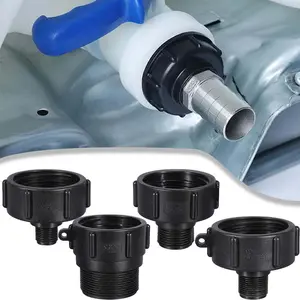 Ibc Tank Adapter Kran Ke Drat Luar 1/2 3/4 1 2 Inch Tutup Toren Adaptor Tangki Ibc Tank Adapter