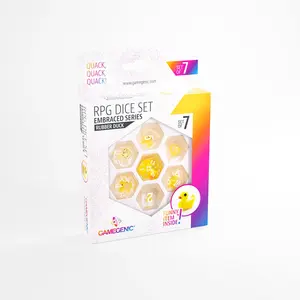Gamegenic Embraced Series RPG Dice Set (Rubber Duck)