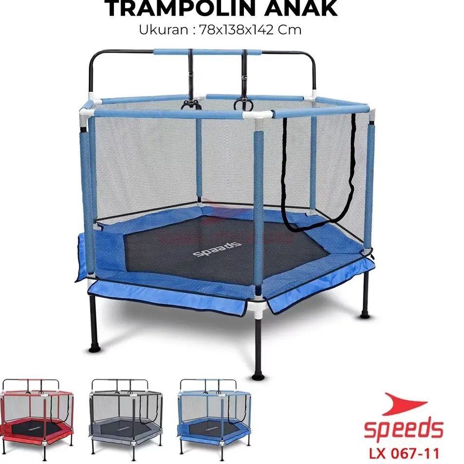 Trampolin Olahraga Trampoline Anak Mainan Lompat Olahraga Fitness 067-11