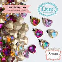 Gambar Done handymade manik handmade heart love rhinestone beads manik manik love fcy054 - 1 bh no.1 dari Done Handymade Kota Administrasi Jakarta Barat 1 Tokopedia