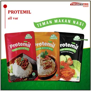 Protemil Balado Gulai Opor - Ready to Eat Siap Makan Proteina Protein Nabati Vegetarian 30 gr