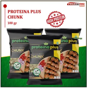Proteina Plus Chunk / Vegan / Daging Nabati / Protein Nabati 100 Gram