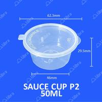 Gambar 1200 Pcs - Thinwall Cup Sambal Klip 50ml Per Dus Cup Sambal New / Tempat Sambal Saos Klip dari Libra Pack Kota Tangerang 1 Tokopedia