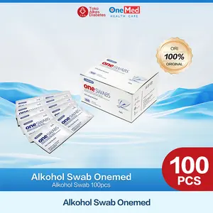 OneMed Alcohol Pad Tisu Alkohol One Swabs / Alkohol Swab OneMed Box 100pcs