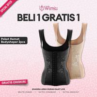 Gambar WIMIU PAKET 2 PCS LONG TORSO KORSET PELANGSING PERUT WANITA 58028 - Random, L dari Wimiu Kota Administrasi Jakarta Utara 1 Tokopedia