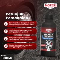 Gambar 500ml Semir Ban Mobil Motor / Pengkilap Ban / Penghitam Ban Mobil dari pestigo Kab. Bogor 3 Tokopedia