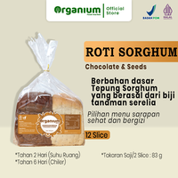 Gambar Organium Bread Sorghum With Seed & Chocochips, Roti Sorgum Coklat dan biji-bijian - 500g dari Organium Kota Administrasi Jakarta Barat 1 Tokopedia