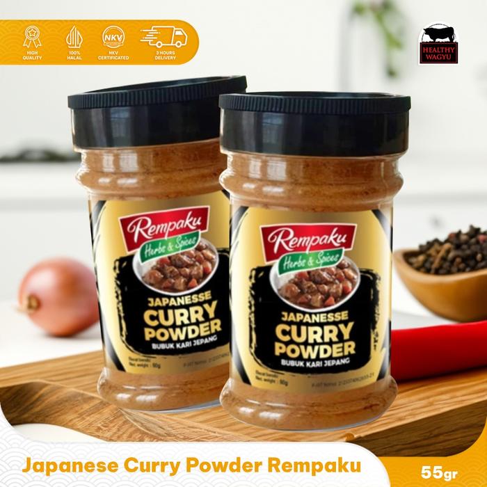 Gambar Japanese Curry Powder/ Bubuk Kari Jepang Rempaku 55Gr dari Healthywagyu Meatshop Kota Bandung Tokopedia