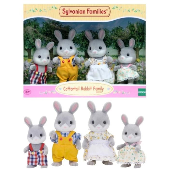 Gambar Sylvanian Friends Cottontail Rabbit Family Kelinci 4 Karakter Kelinci dari Mishana Shop Kab. Tangerang Tokopedia
