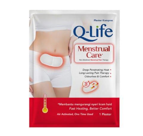 Q-Life Menstrual Care // Plester Kompres Nyeri Kram Saat Haid