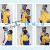 Gambar Baby AL Gendongan Ring Sling ABU Motif - Gendongan Bayi Kain Panjang - ABU-MIX dari Aurel Babyshop Kota Tangerang Selatan 3 Tokopedia