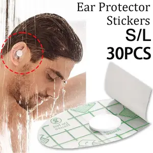 30pcs Stiker Pelindung Telinga Stiker Penutup Telinga Bayi  Anti Air Untuk Baby Dewasa Shower
