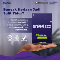Gambar Snoozzz Herbal Sleep Support Membantu Mengatasi Insomnia isi 1 Strip dari Jamu Jago Kab. Semarang 4 Tokopedia
