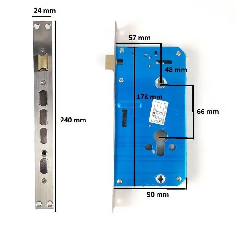 TaffGUARD Smart Door Lock Password Fingerprint Card - XR24 3