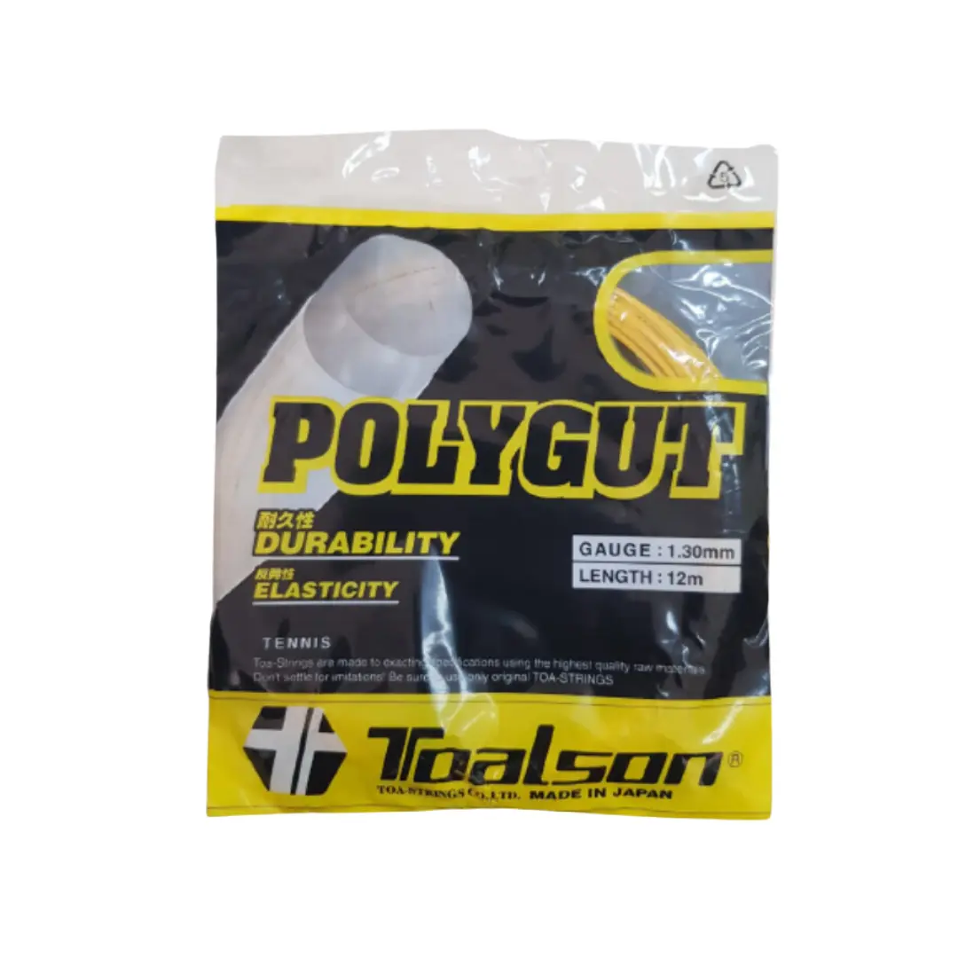 Toalson Tennis String Poly Gut 1.30