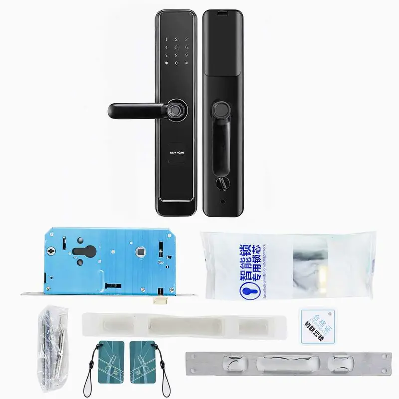 TaffGUARD Smart Door Lock Password Fingerprint Card - XR24 1