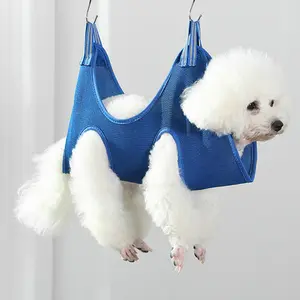 GRANE Pet Grooming Hammock Perawatan Anjing Kucing Size M - GR-55 - Blue