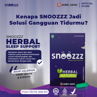 Gambar Snoozzz Herbal Sleep Support Membantu Mengatasi Insomnia isi 1 Strip dari Jamu Jago Kab. Semarang 3 Tokopedia