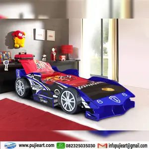 Tempat Tidur Anak Murah Bentuk Mobil Balap