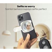 Gambar Mirror Clip HP Klip Cermin HP Klip Kaca Konten dengan Kamera Belakang HP bisa Bluetooth & Praktis untuk Selfie - SELFIE HITAM dari PAYDAY STORE_NEW Kota Administrasi Jakarta Pusat 1 Tokopedia